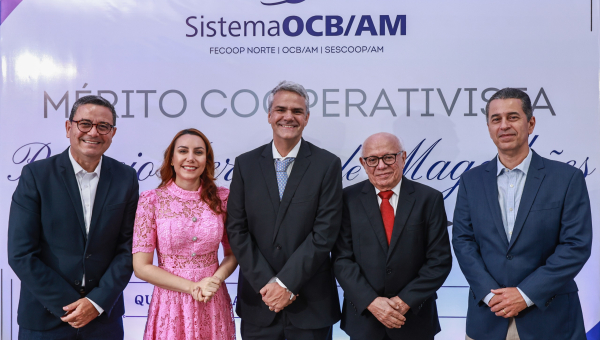Sistema OCB/AM homenageia lideranças durante o Prêmio de Mérito Cooperativista Petrúcio Magalhães
